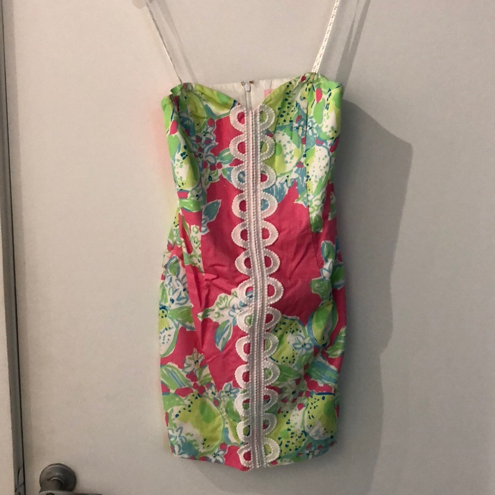 Lily Pulitzer strapless dress